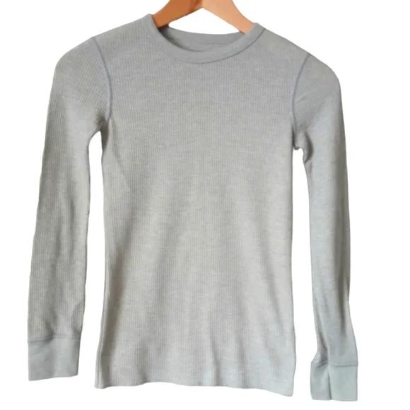 FRUIT OF THE LOOM BOYS' THERMAL 2-PIECE SET. SIZE L/G 10/12. COLOR GRAY. - Picture 2 of 16